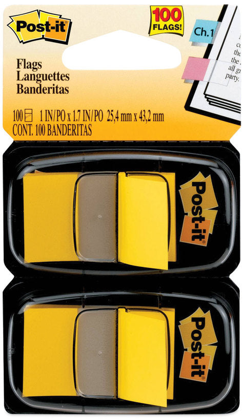 FLAGS POSTIT YELLOW